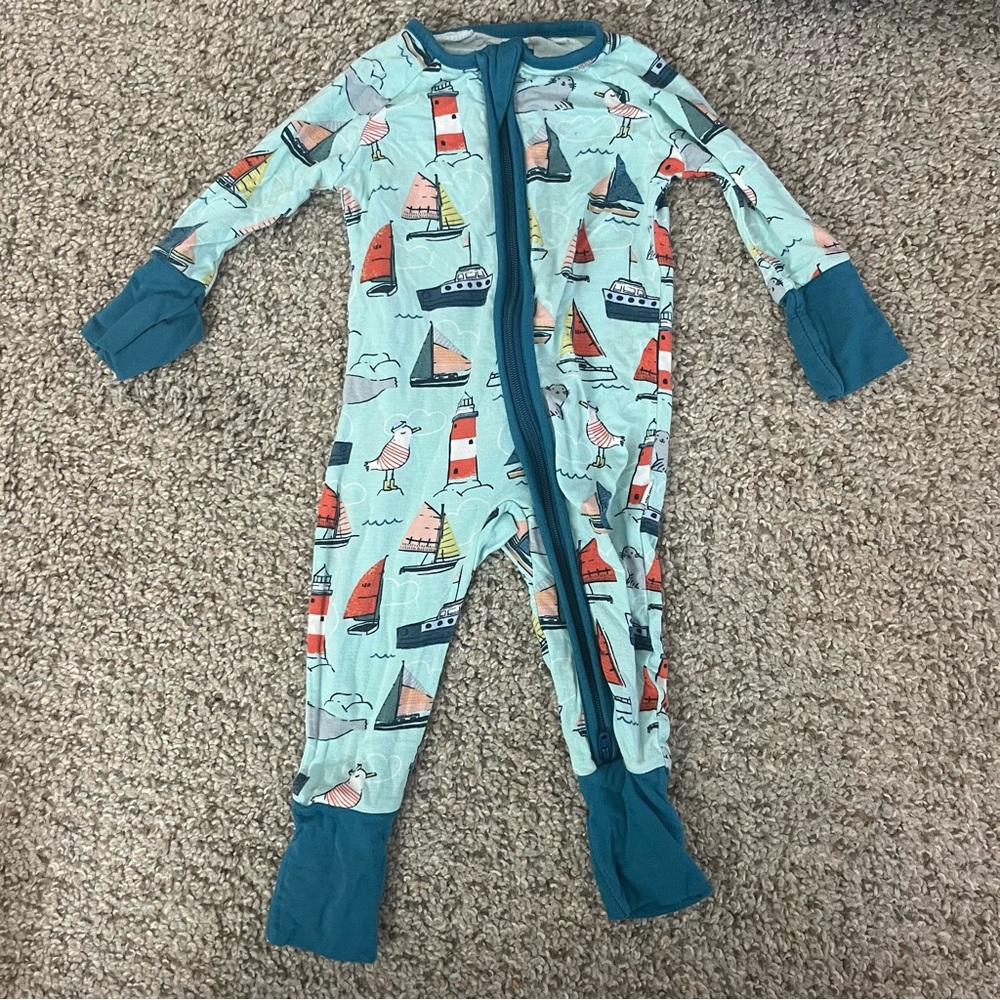 Little Sleepies Set Sail Newborn Zippy Newborn